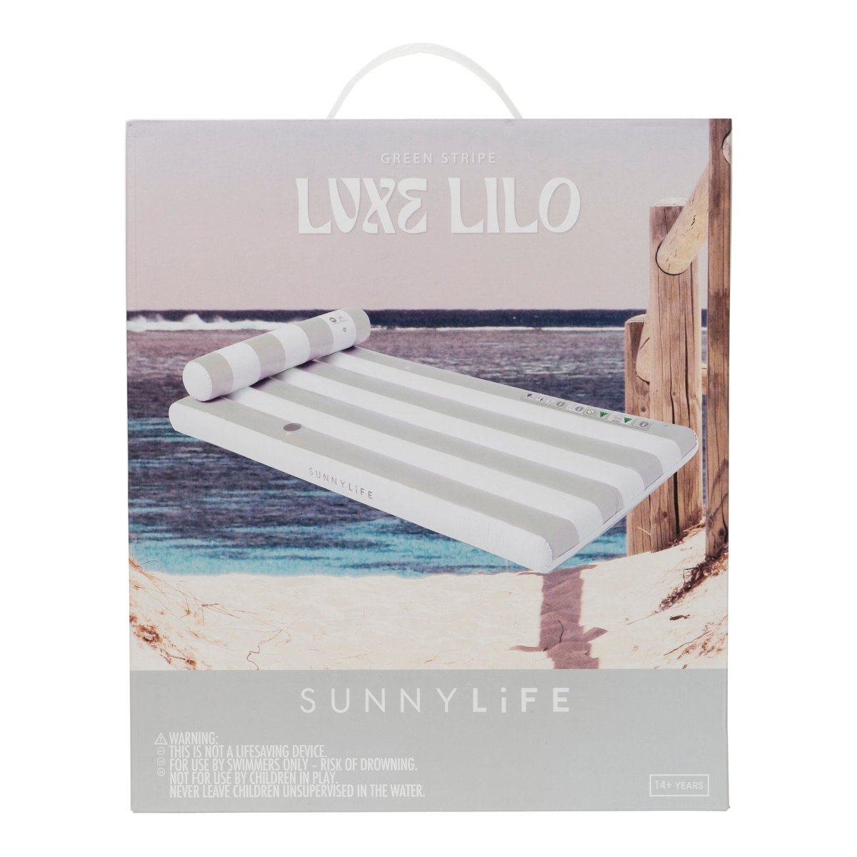 Luxe Lilo - Green - SUNNYLiFE US