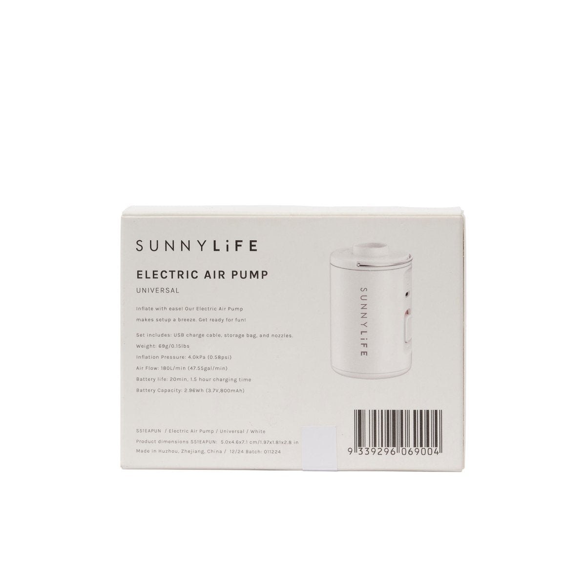 Mini Electric Air Pump - SUNNYLiFE US