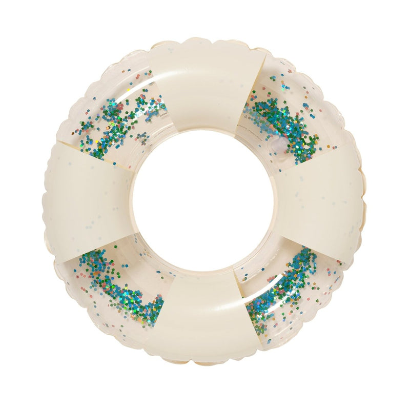 Mini Tube Pool Ring - Cotton Candy Stripe