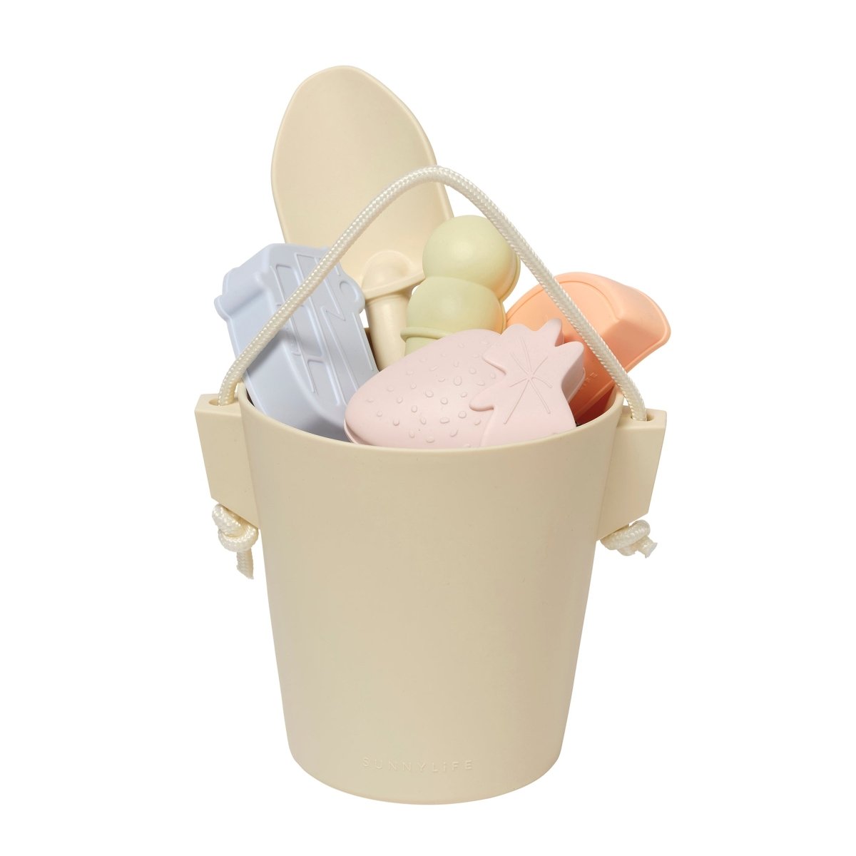 Silicone Bucket & Spade Set - Apple Sorbet - SUNNYLiFE US