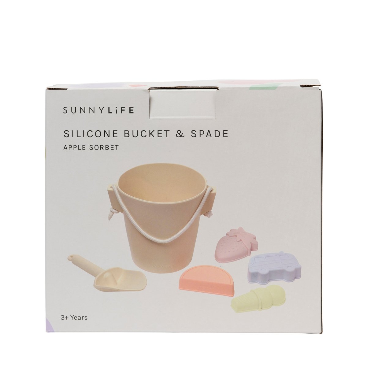 Silicone Bucket & Spade Set - Apple Sorbet - SUNNYLiFE US