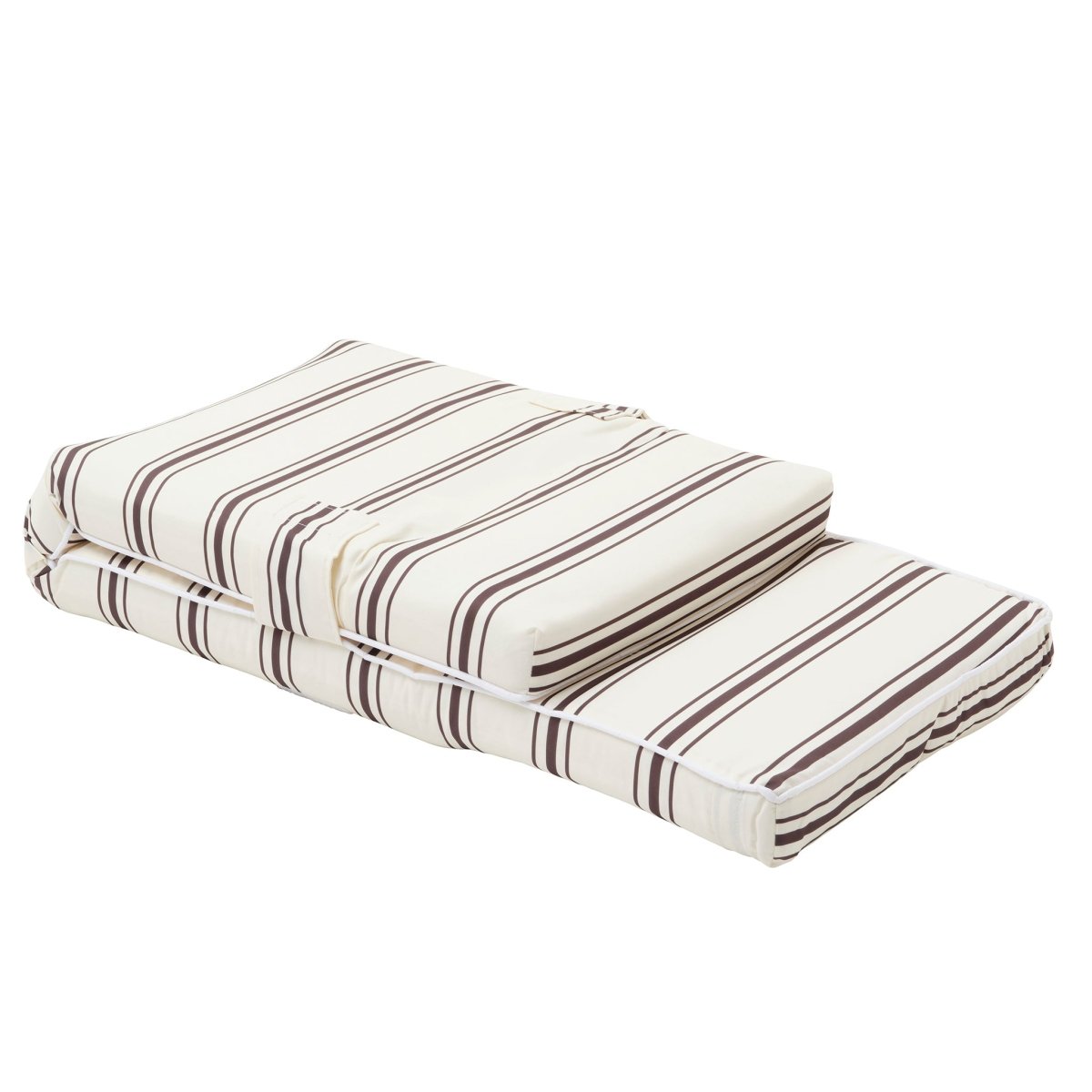 The Lounger Chair - Charcoal Stripe - SUNNYLiFE US