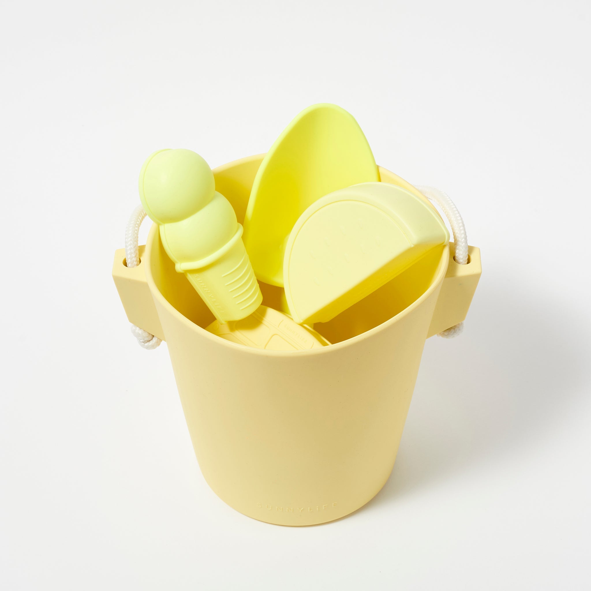 SUNNYLiFE | Silicone Bucket & Spade Set | Citrus