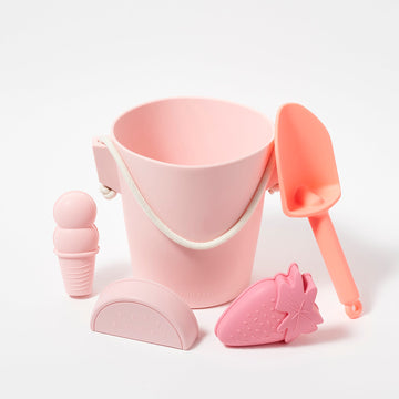 SUNNYLiFE | Silicone Bucket & Spade Set | Pink