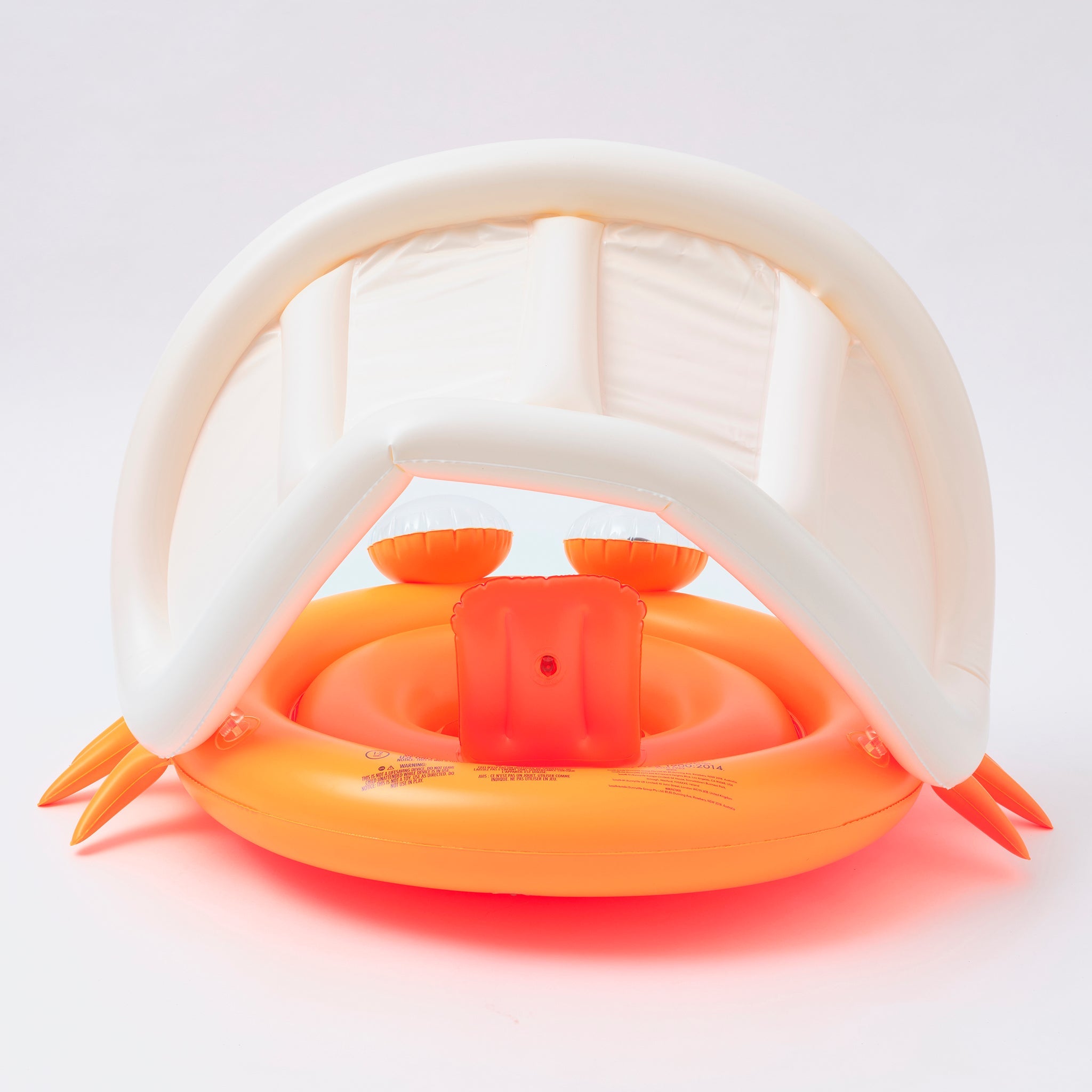 SUNNYLiFE | Baby Float | Sonny the Sea Creature Neon Orange