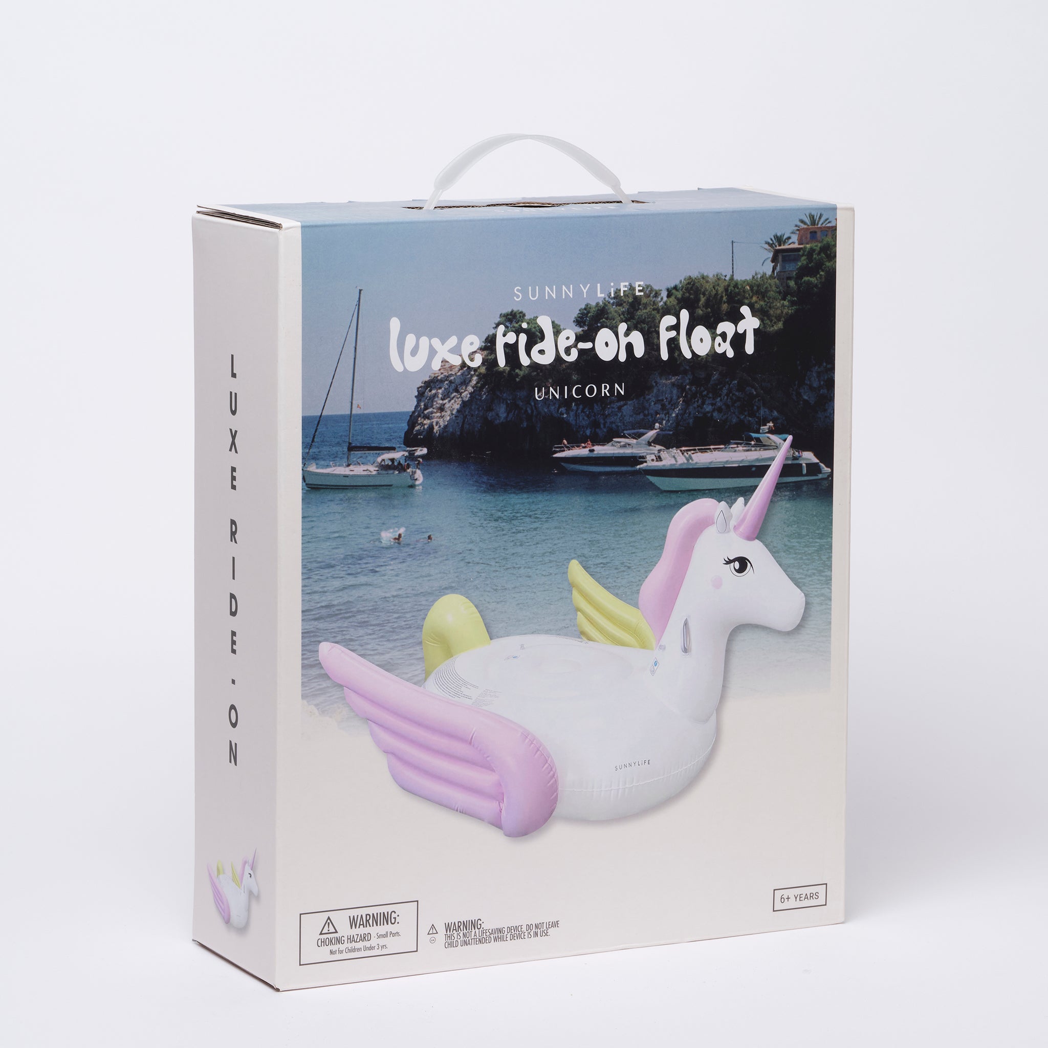 SUNNYLiFE | Luxe Ride-On Float | Unicorn Pastel