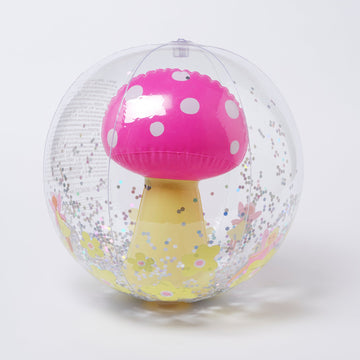 SUNNYLiFE | 3D Inflatable Beach Ball | Mima the Fairy Lemon Lilac