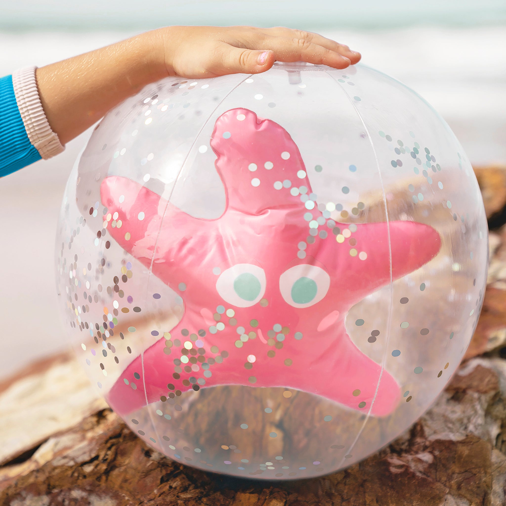 3D Inflatable Beach Ball | Ocean Treasure