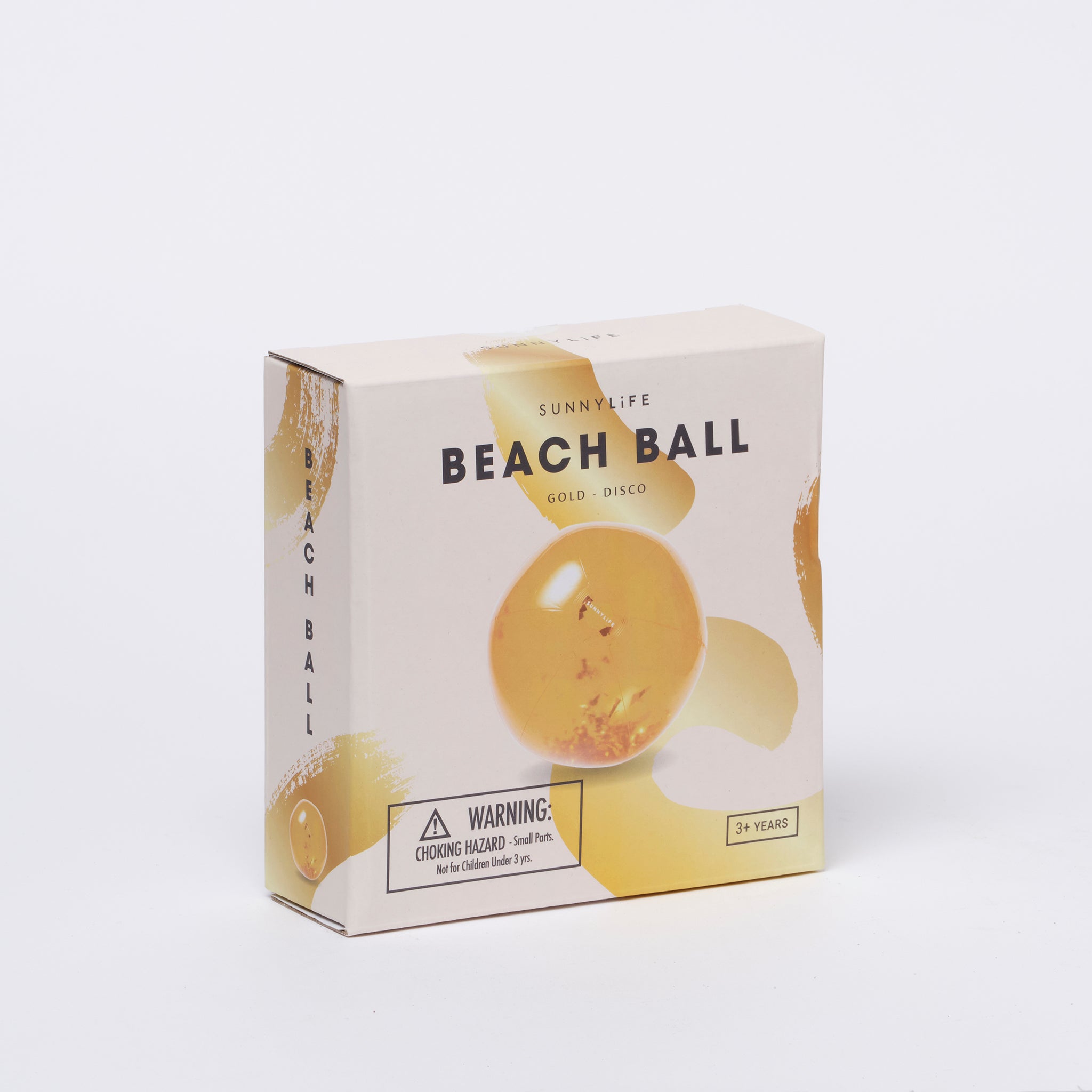 SUNNYLiFE | Inflatable Beach Ball | Disco Gold