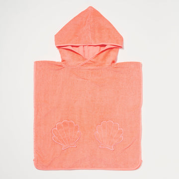 SUNNYLiFE | Beach Hooded Towel | Ocean Treasure Neon Rose
