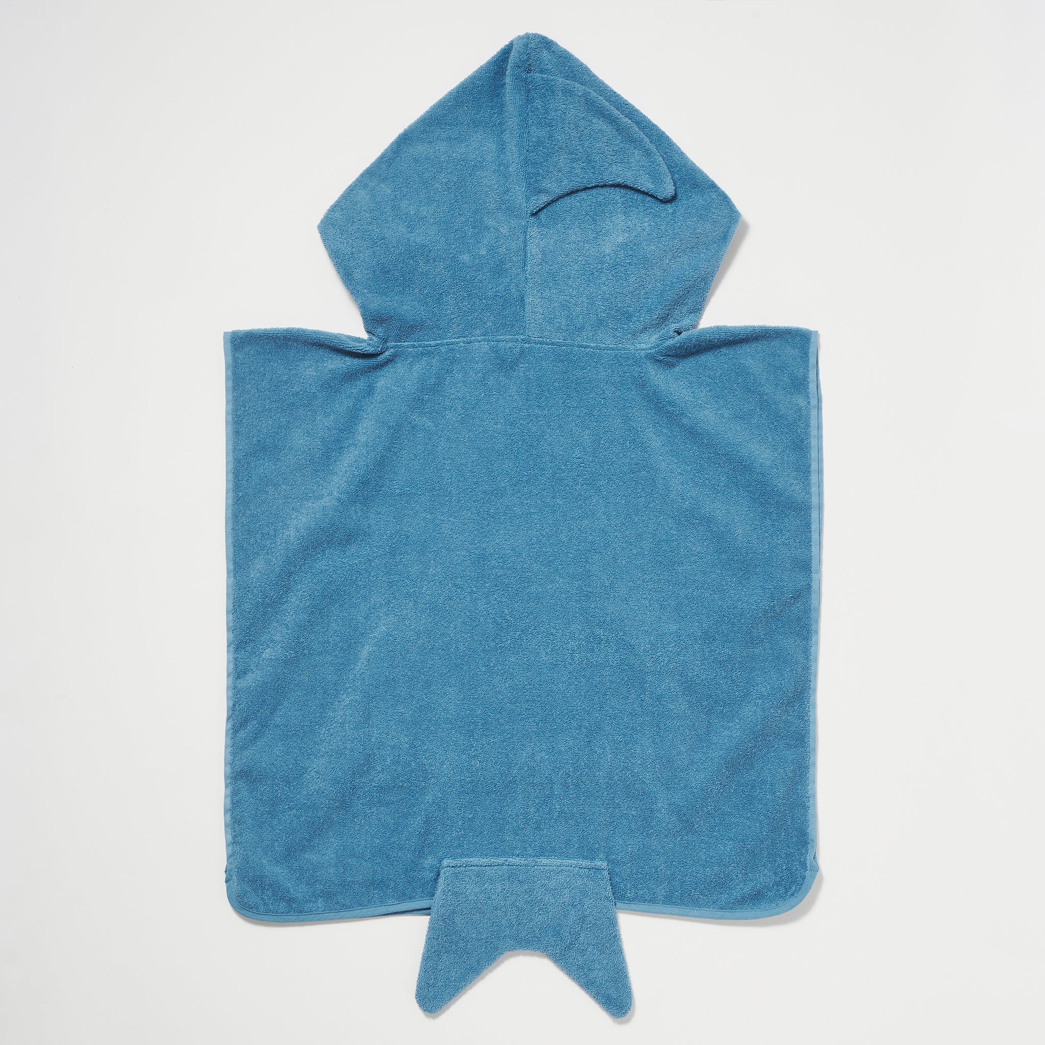 SUNNYLiFE | Beach Hooded Towel | Shark Tribe Deep Blue