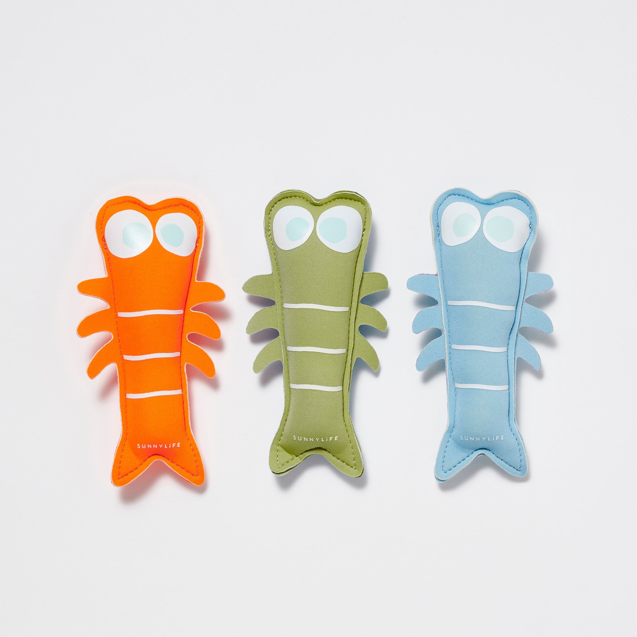 SUNNYLiFE | Dive Buddies | Sonny the Sea Creature Blue Neon Orange