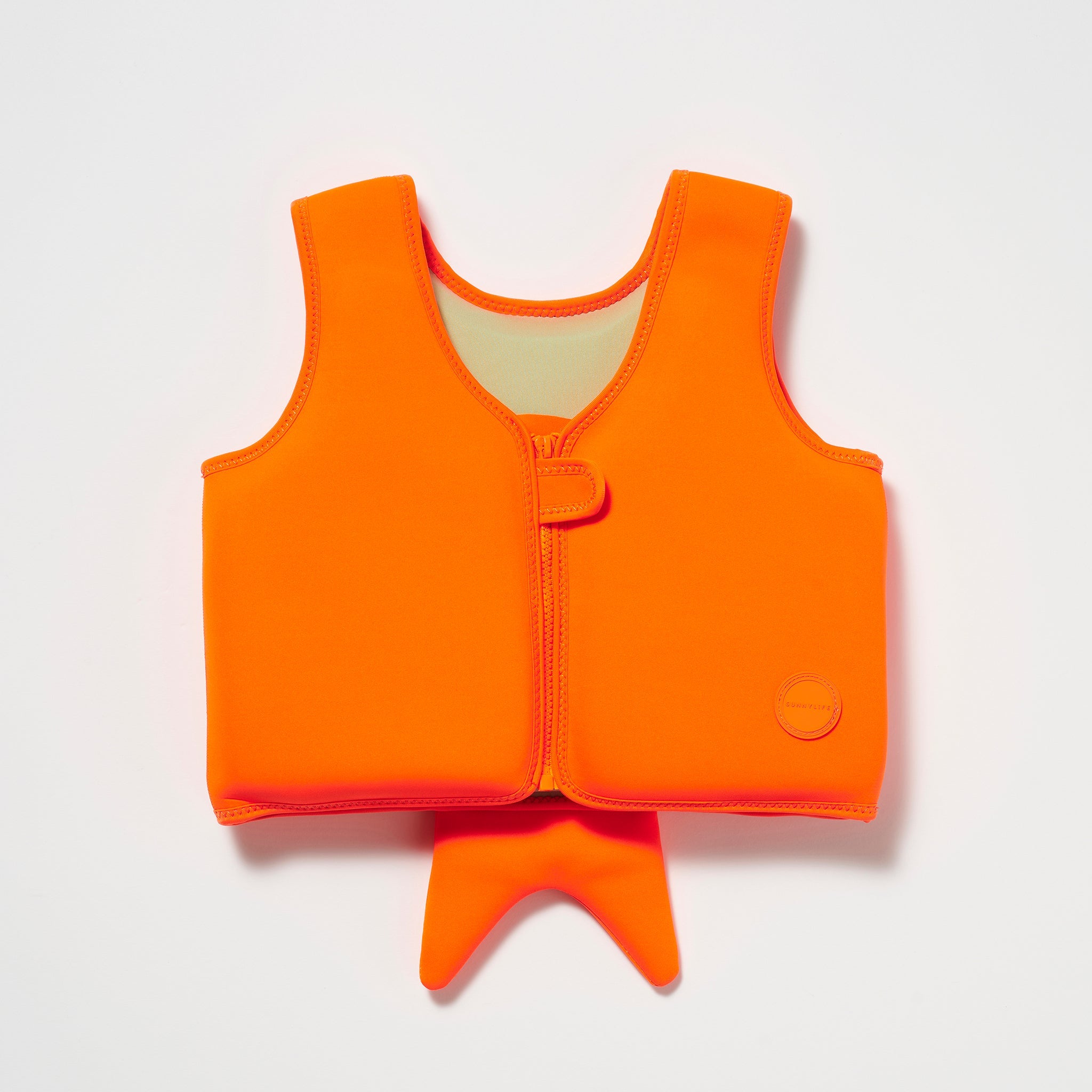 SUNNYLiFE | Swim Vest 3-6 | Sonny the Sea Creature Neon Orange