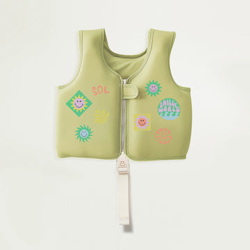 SUNNYLiFE | Swim Vest 2-3 | SMILEY World Sol Sea