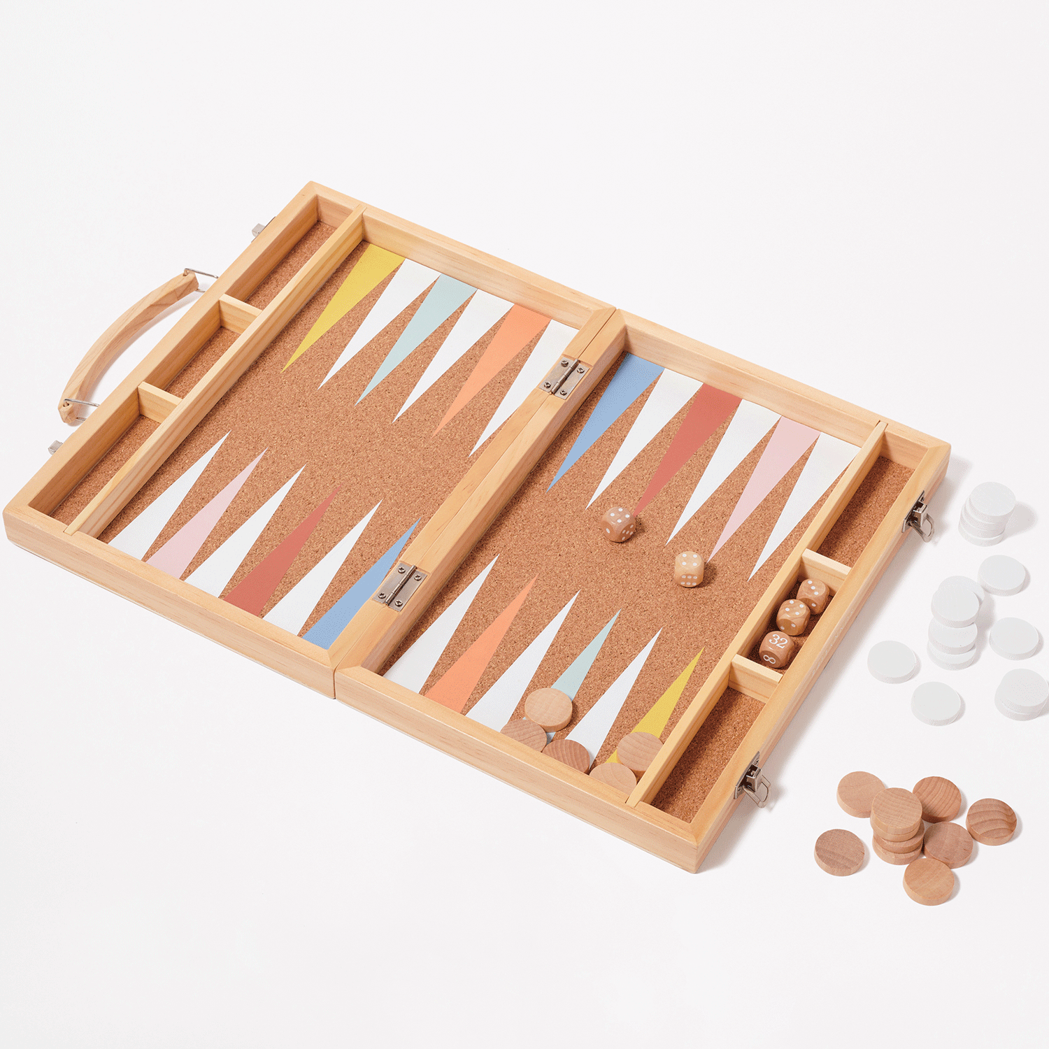 Wooden Backgammon | Majorelle
