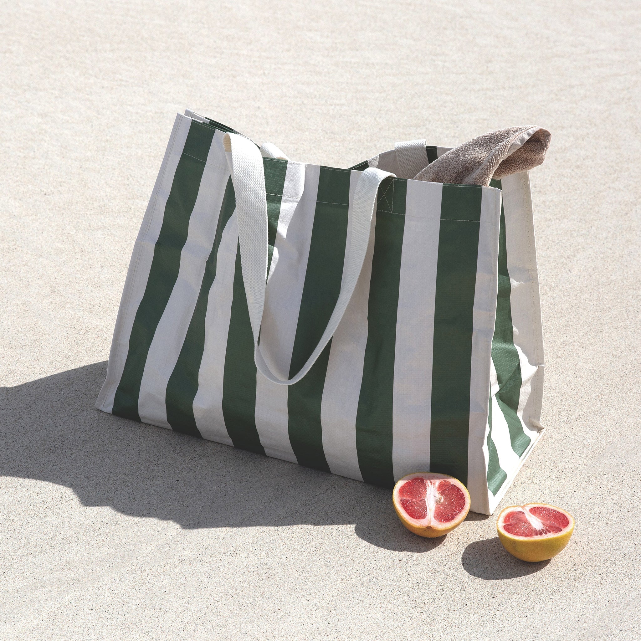 carryall beach bag the vacay green  