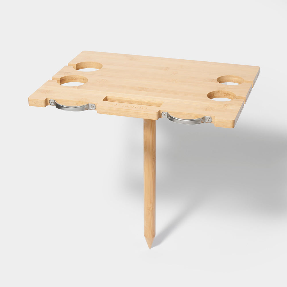 Portable Picnic Table Le Weekend Natural SUNNYLiFE US Portable picnic table le weekend natural sunnylife us