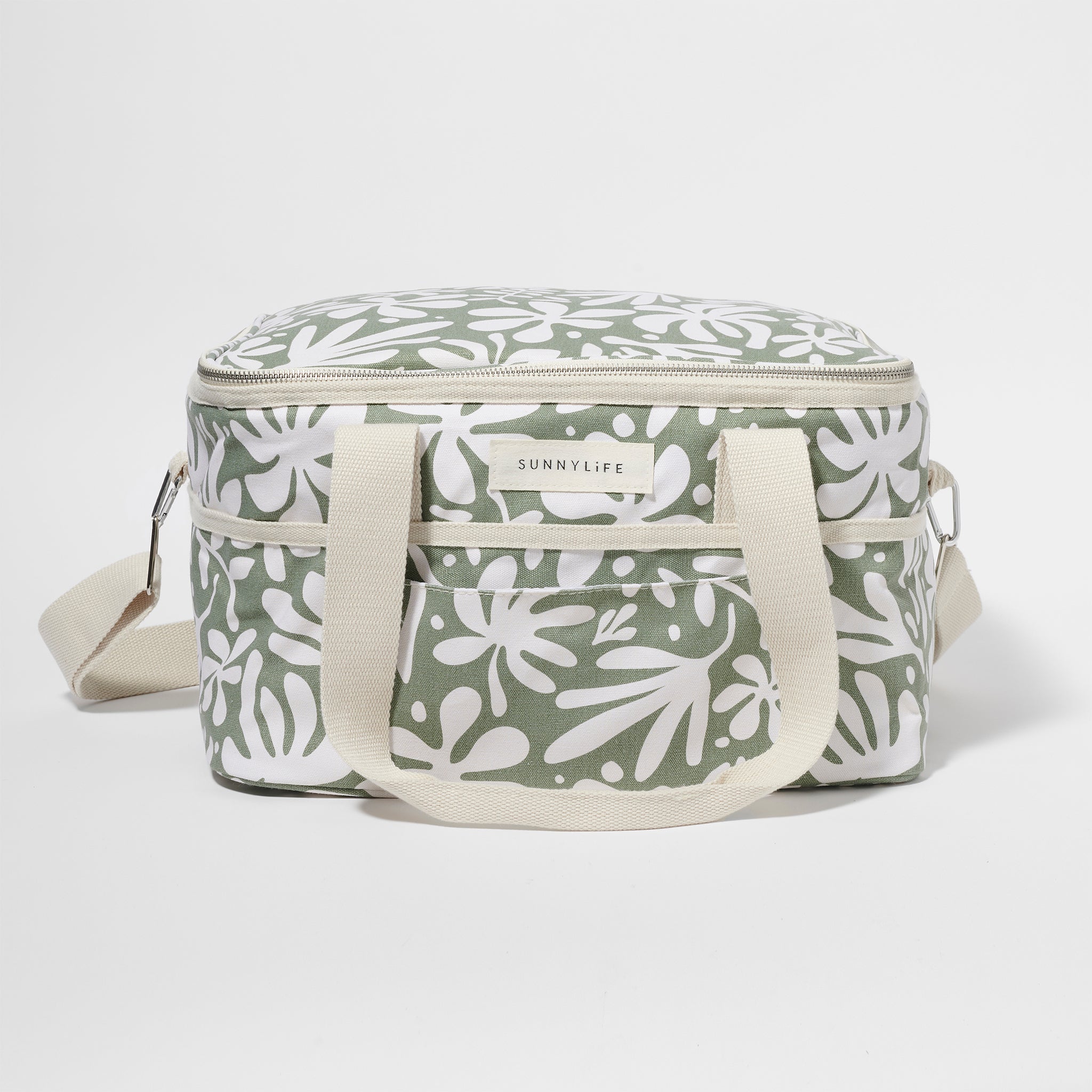 Canvas Cooler Bag | The Vacay Olive