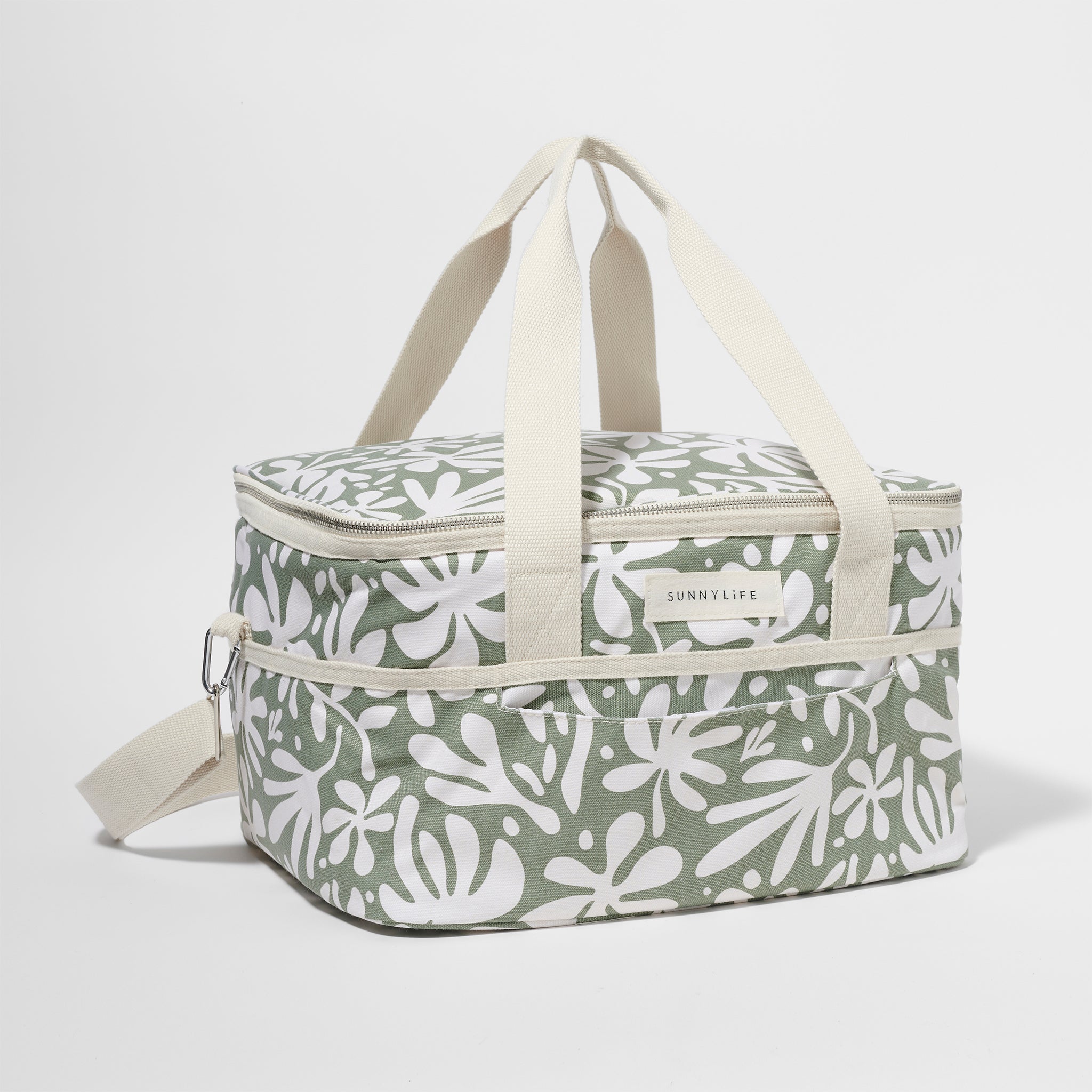 Canvas Cooler Bag | The Vacay Olive