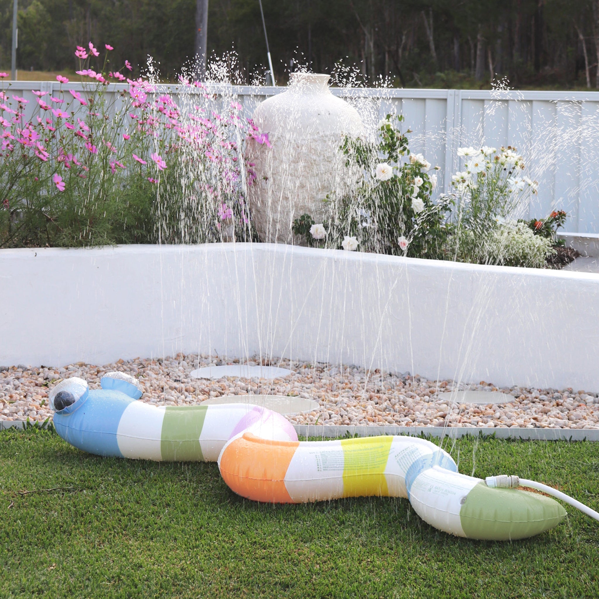 inflatable sprinkler into the wild multi  
