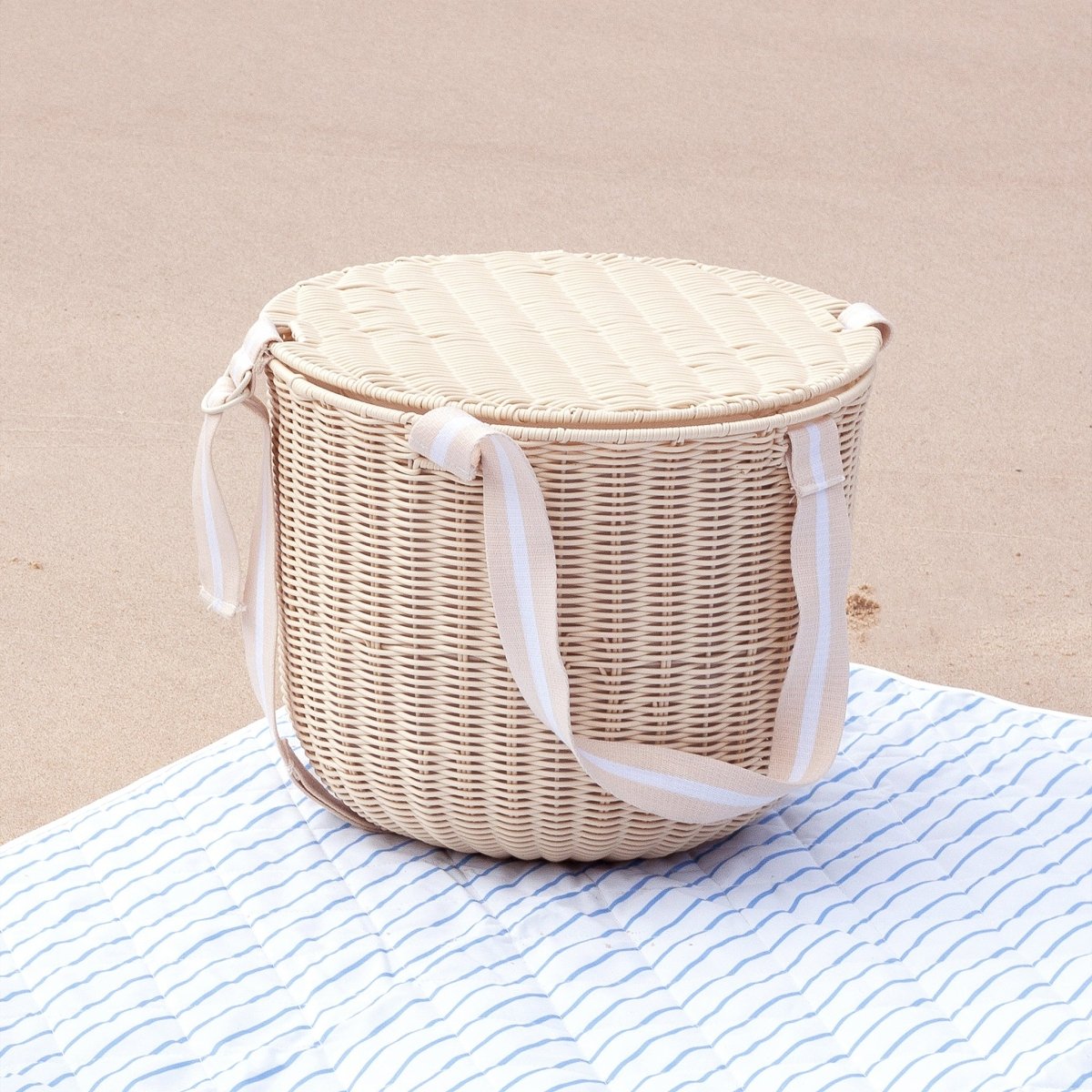 Round Picnic Cooler Basket - SUNNYLiFE US